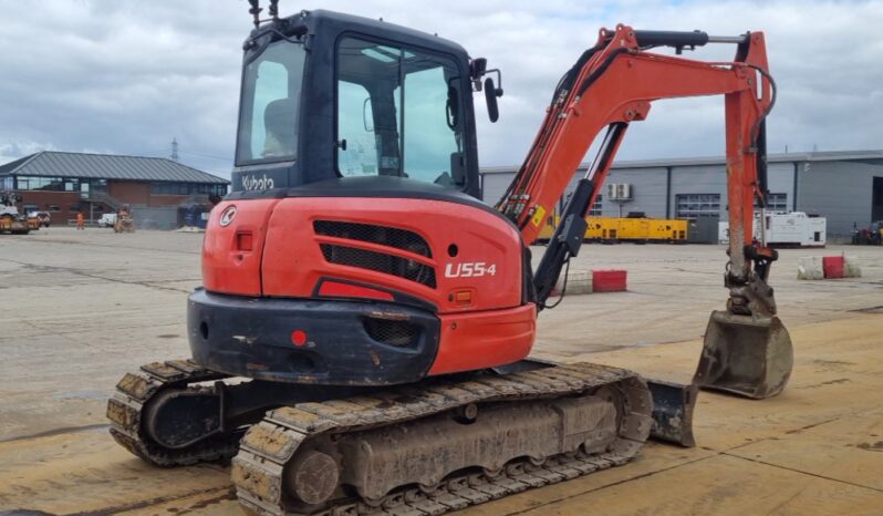 2017 Kubota U55-4 Mini Excavators For Auction: Leeds – 23rd, 24th, 25th, 26th October @ 08:00am full