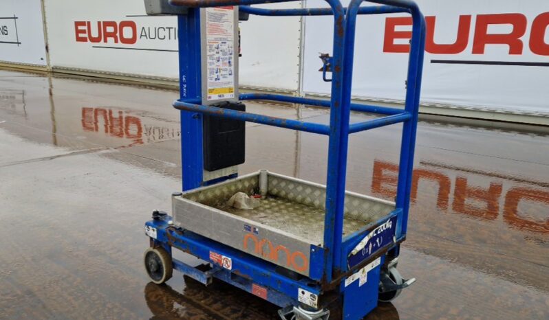 2017 Power Towers Nano Manlifts For Auction: Leeds – 23rd, 24th, 25th, 26th October @ 08:00am full