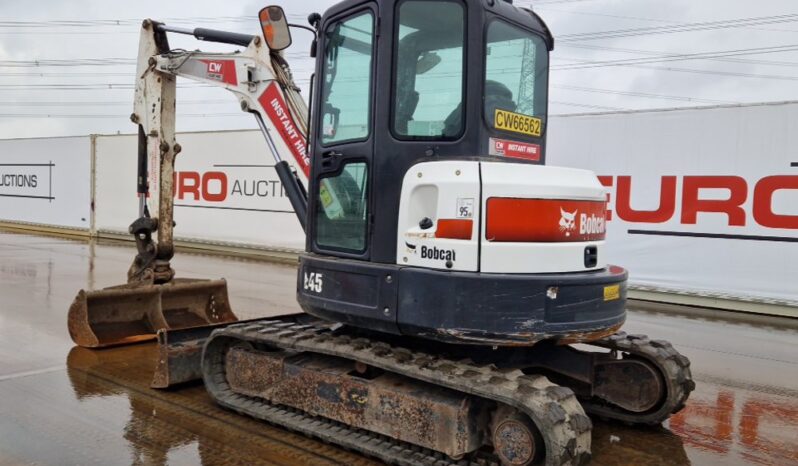 2020 Bobcat E45 Mini Excavators For Auction: Leeds – 23rd, 24th, 25th, 26th October @ 08:00am full