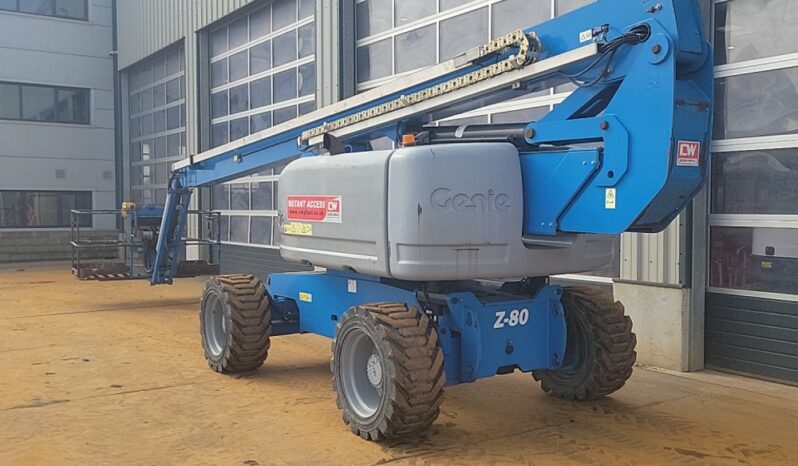 2018 Genie Z80/60 Manlifts For Auction: Leeds – 23rd, 24th, 25th, 26th October @ 08:00am full