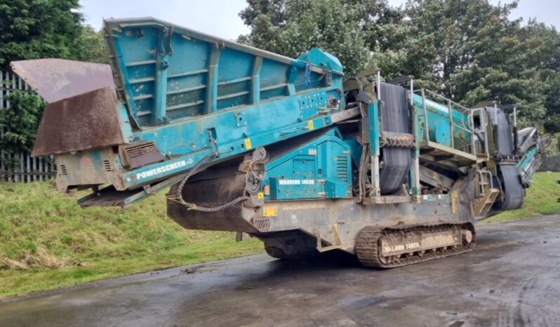 2014 Powerscreen Warrior 1400X Screeners For Auction: Leeds – 23rd, 24th, 25th, 26th October @ 08:00am full