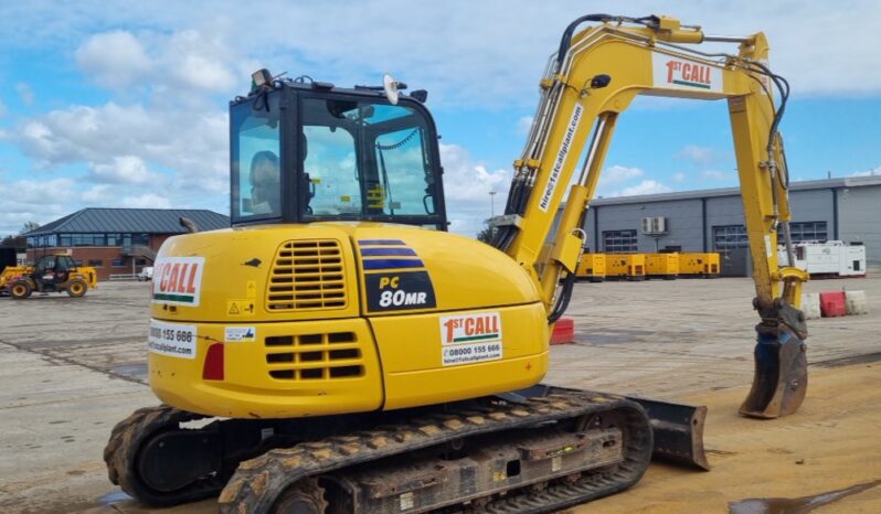 2023 Komatsu PC80MR-5E0 6 Ton+ Excavators For Auction: Leeds – 23rd, 24th, 25th, 26th October @ 08:00am full