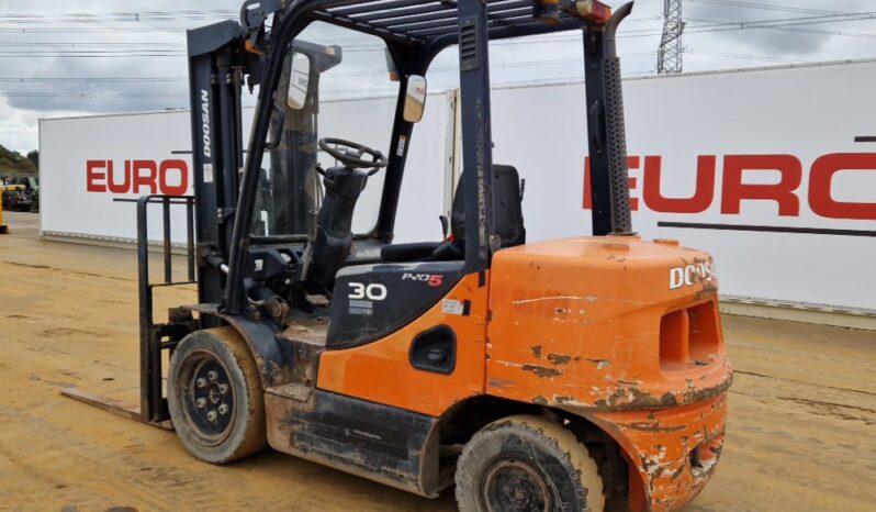 2014 Doosan D30S-5 Forklifts For Auction: Leeds – 23rd, 24th, 25th, 26th October @ 08:00am full