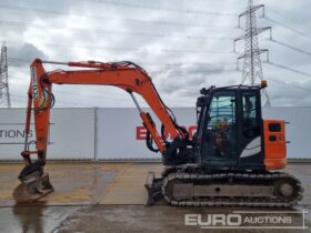 2018 Hitachi ZX85USB-5A 6 Ton+ Excavators For Auction: Leeds – 23rd, 24th, 25th, 26th October @ 08:00am full