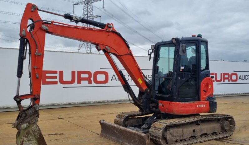 2017 Kubota U55-4 Mini Excavators For Auction: Leeds – 23rd, 24th, 25th, 26th October @ 08:00am