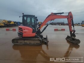 2017 Kubota U55-4 Mini Excavators For Auction: Leeds – 23rd, 24th, 25th, 26th October @ 08:00am full