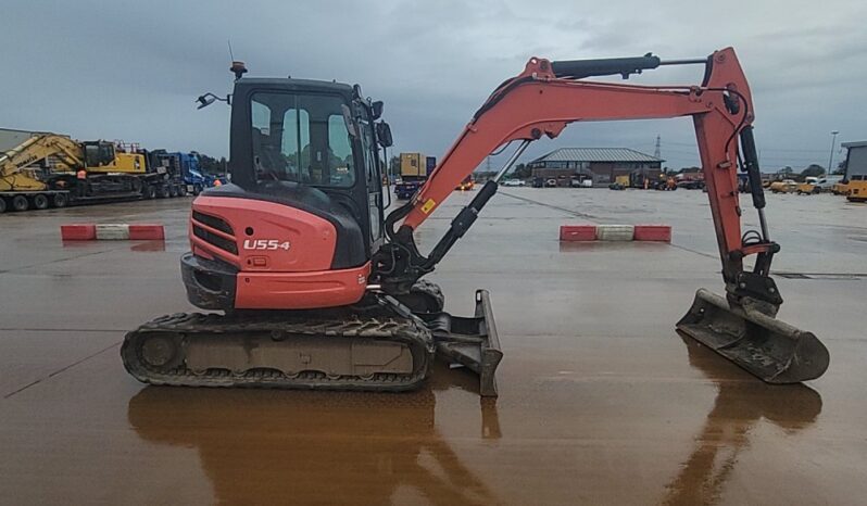 2017 Kubota U55-4 Mini Excavators For Auction: Leeds – 23rd, 24th, 25th, 26th October @ 08:00am full