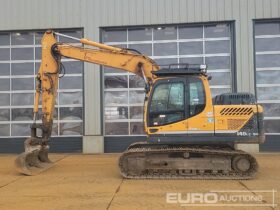 2015 Hyundai R140LC-9A 10 Ton+ Excavators For Auction: Leeds – 23rd, 24th, 25th, 26th October @ 08:00am full