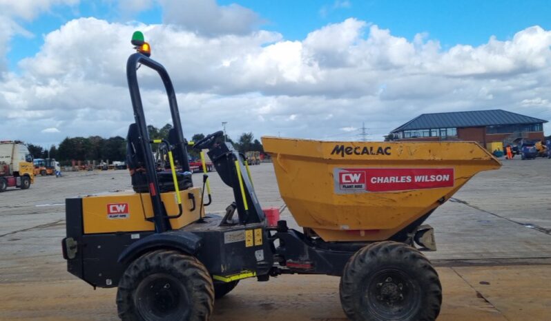 2018 Mecalac TA3S Site Dumpers For Auction: Leeds – 23rd, 24th, 25th, 26th October @ 08:00am full