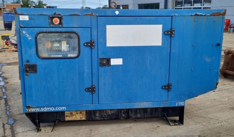 SDMO J110K Generators For Auction: Leeds – 23rd, 24th, 25th, 26th October @ 08:00am full