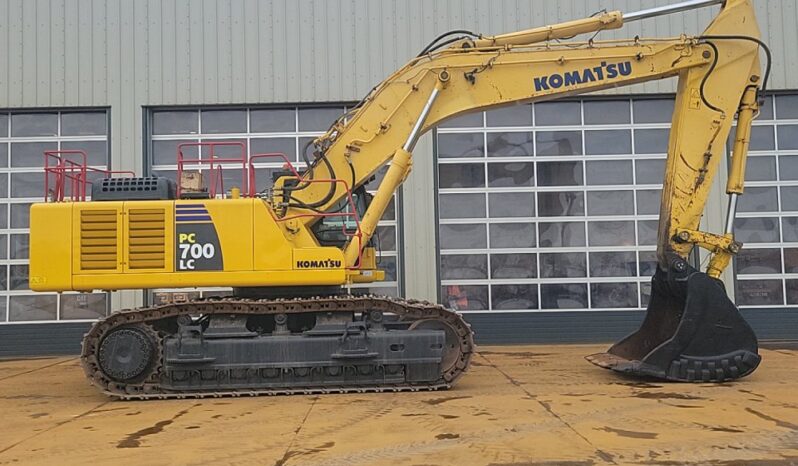 2015 Komatsu PC700LC-8EO 20 Ton+ Excavators For Auction: Leeds – 23rd, 24th, 25th, 26th October @ 08:00am full