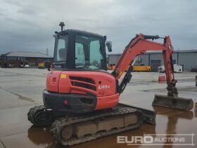 2017 Kubota U55-4 Mini Excavators For Auction: Leeds – 23rd, 24th, 25th, 26th October @ 08:00am full