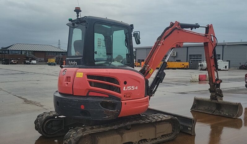 2017 Kubota U55-4 Mini Excavators For Auction: Leeds – 23rd, 24th, 25th, 26th October @ 08:00am full