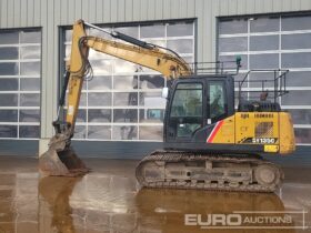 2018 Sany SY135C 10 Ton+ Excavators For Auction: Leeds – 23rd, 24th, 25th, 26th October @ 08:00am full