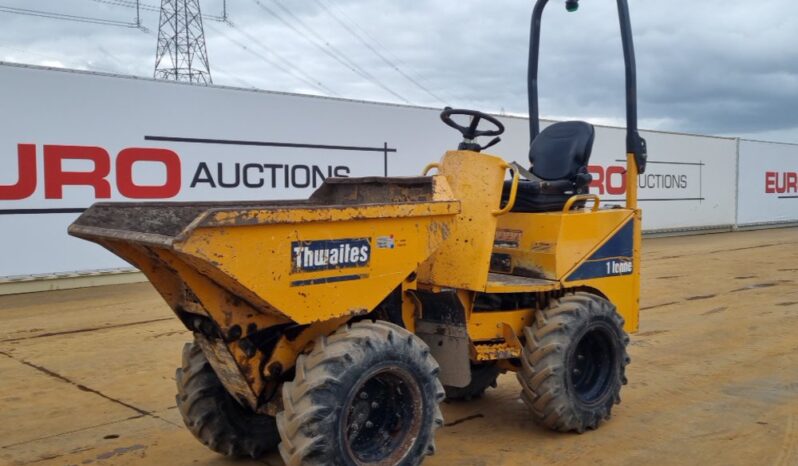 2015 Thwaites 1 Ton Site Dumpers For Auction: Leeds – 23rd, 24th, 25th, 26th October @ 08:00am