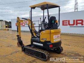 2023 Sany SY16C Mini Excavators For Auction: Leeds – 23rd, 24th, 25th, 26th October @ 08:00am full