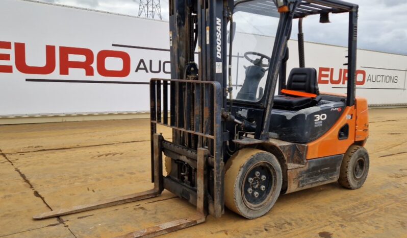 2014 Doosan D30S-5 Forklifts For Auction: Leeds – 23rd, 24th, 25th, 26th October @ 08:00am