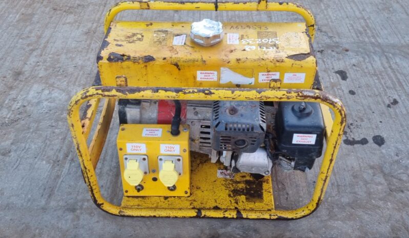 Harrington 3kVA Petrol Generator, Honda Engine Generators For Auction: Leeds – 23rd, 24th, 25th, 26th October @ 08:00am full