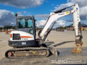 2016 Bobcat E55EM Mini Excavators For Auction: Leeds – 23rd, 24th, 25th, 26th October @ 08:00am full