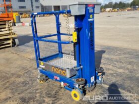 2014 Power Towers Nano Manlifts For Auction: Leeds – 23rd, 24th, 25th, 26th October @ 08:00am full