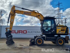 2019 JCB JS160W Wheeled Excavators For Auction: Leeds – 23rd, 24th, 25th, 26th October @ 08:00am full