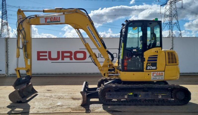 2023 Komatsu PC80MR-5E0 6 Ton+ Excavators For Auction: Leeds – 23rd, 24th, 25th, 26th October @ 08:00am full