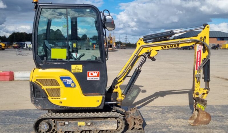 2020 Yanmar SV18 Mini Excavators For Auction: Leeds – 23rd, 24th, 25th, 26th October @ 08:00am full