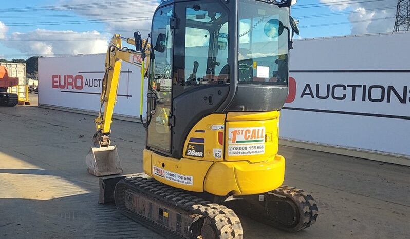 2023 Komatsu PC26MR-5 Mini Excavators For Auction: Leeds – 23rd, 24th, 25th, 26th October @ 08:00am full