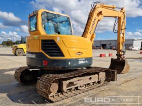 2012 Hyundai Robex R80CR-9 6 Ton+ Excavators For Auction: Leeds – 23rd, 24th, 25th, 26th October @ 08:00am full