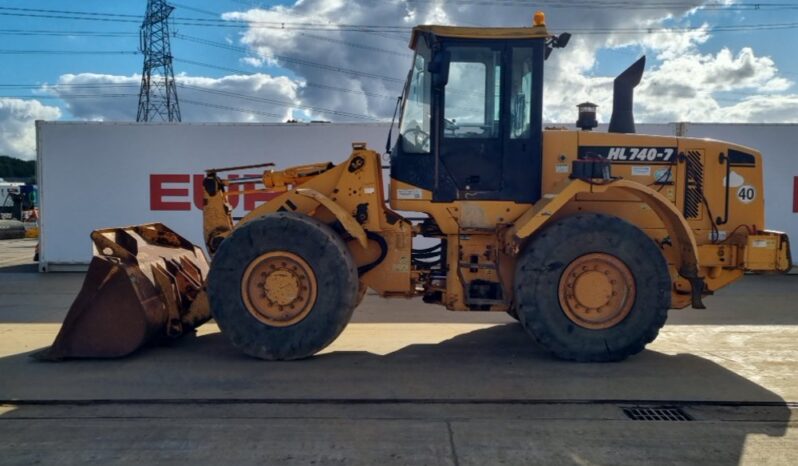 Hyundai HL740-7 Wheeled Loaders For Auction: Leeds – 23rd, 24th, 25th, 26th October @ 08:00am full