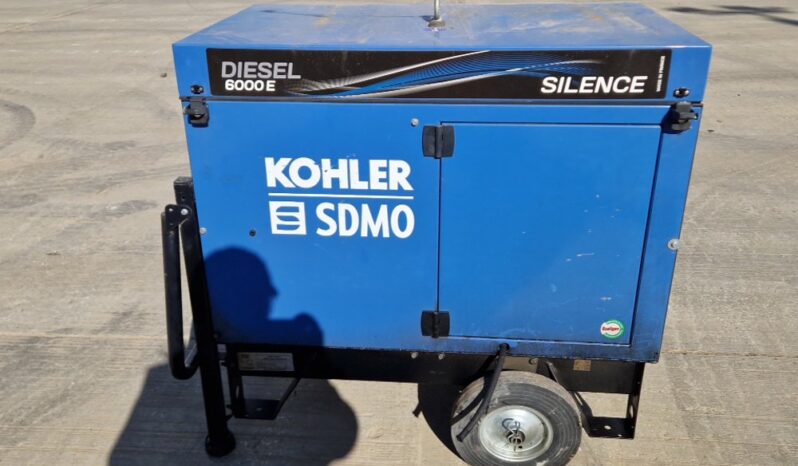 SDMO 6000E Generators For Auction: Leeds – 23rd, 24th, 25th, 26th October @ 08:00am full