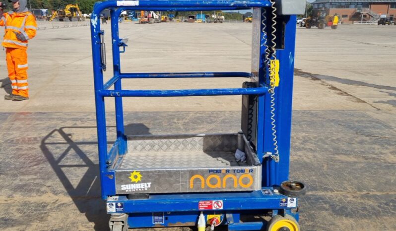 2014 Power Towers Nano Manlifts For Auction: Leeds – 23rd, 24th, 25th, 26th October @ 08:00am full