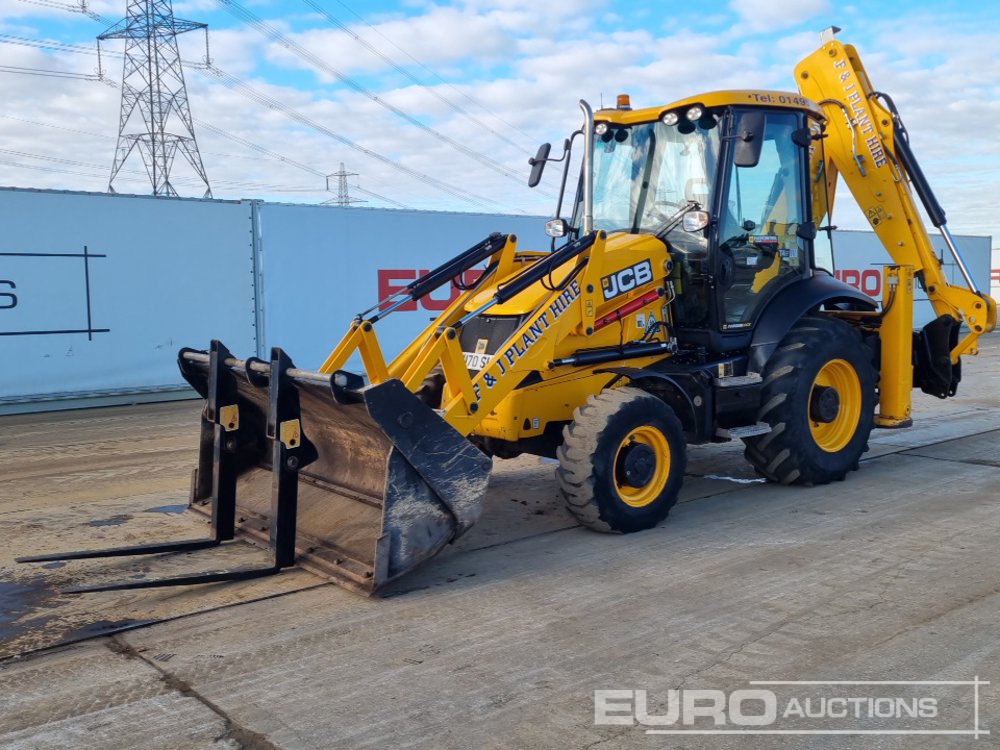 2020 JCB 3CX ECO Backhoe Loaders For Auction: Leeds – 23rd, 24th, 25th, 26th October @ 08:00am