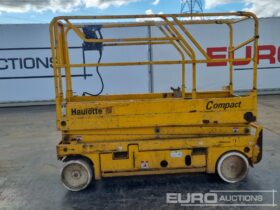 Haulotte Compact 8 Manlifts For Auction: Leeds – 23rd, 24th, 25th, 26th October @ 08:00am full