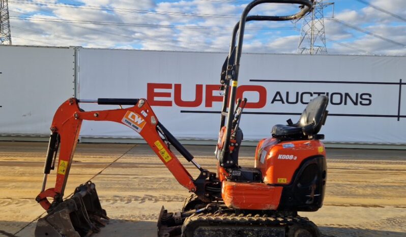 2018 Kubota K008-3 Mini Excavators For Auction: Leeds – 23rd, 24th, 25th, 26th October @ 08:00am full