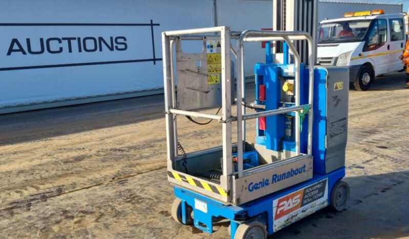 2015 Genie GR-20 Manlifts For Auction: Leeds – 23rd, 24th, 25th, 26th October @ 08:00am