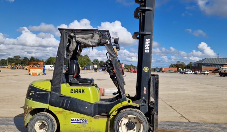 2015 Clark C30D Forklifts For Auction: Leeds – 23rd, 24th, 25th, 26th October @ 08:00am full