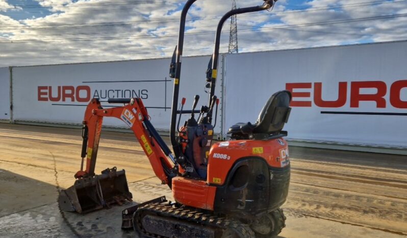 2018 Kubota K008-3 Mini Excavators For Auction: Leeds – 23rd, 24th, 25th, 26th October @ 08:00am full