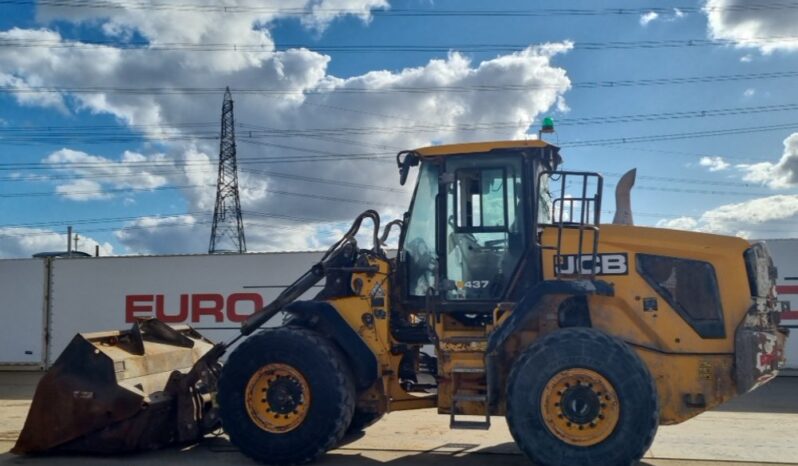 2019 JCB 437WHT Wheeled Loaders For Auction: Leeds – 23rd, 24th, 25th, 26th October @ 08:00am full