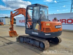 Doosan DH55-V Mini Excavators For Auction: Leeds – 23rd, 24th, 25th, 26th October @ 08:00am full