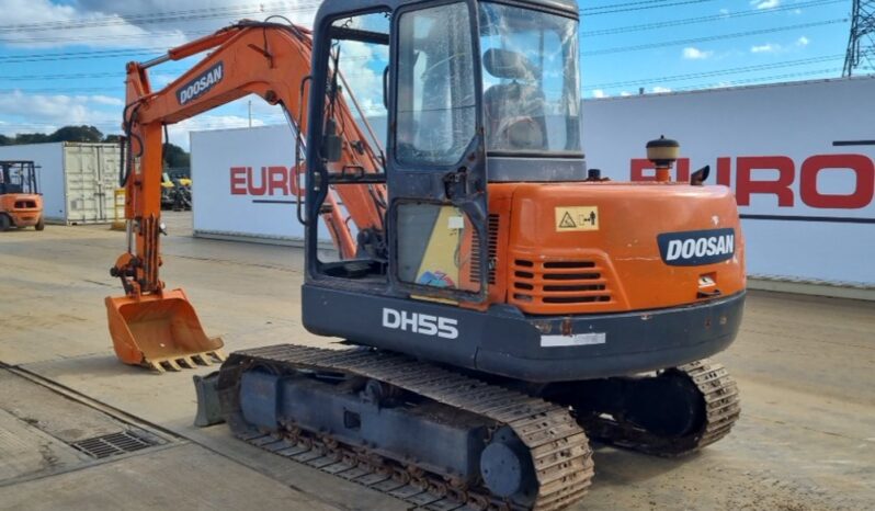 Doosan DH55-V Mini Excavators For Auction: Leeds – 23rd, 24th, 25th, 26th October @ 08:00am full