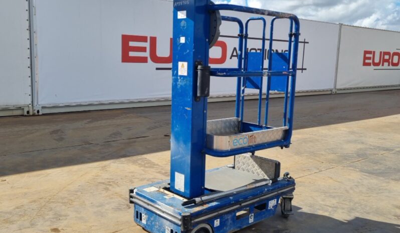 2018 Power Towers Ecolift Manlifts For Auction: Leeds – 23rd, 24th, 25th, 26th October @ 08:00am full