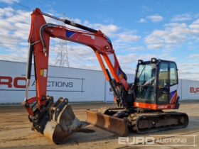 2018 Kubota KX080-4A 6 Ton+ Excavators For Auction: Leeds – 23rd, 24th, 25th, 26th October @ 08:00am