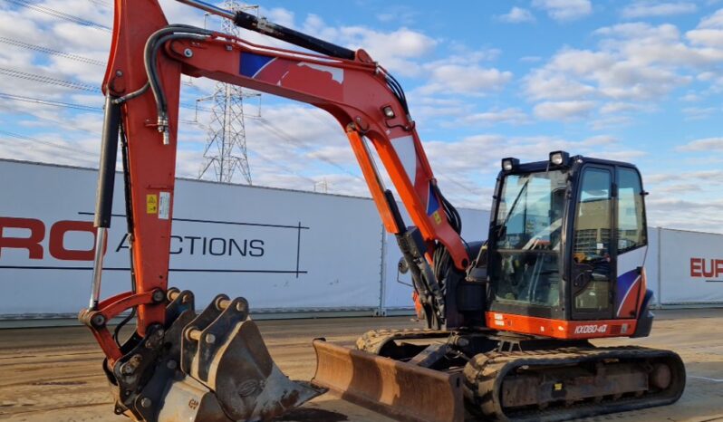 2018 Kubota KX080-4A 6 Ton+ Excavators For Auction: Leeds – 23rd, 24th, 25th, 26th October @ 08:00am