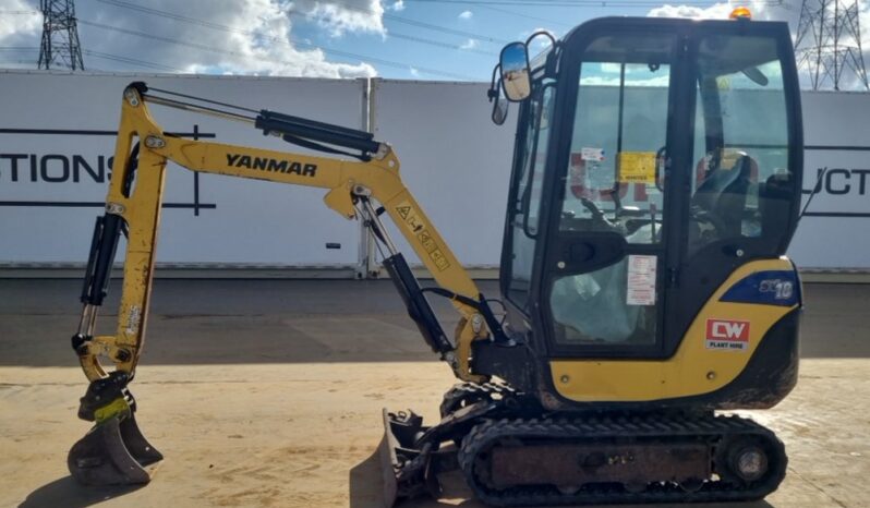 2020 Yanmar SV18 Mini Excavators For Auction: Leeds – 23rd, 24th, 25th, 26th October @ 08:00am full