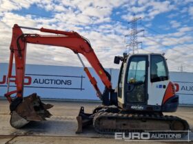 Kubota KX080-3 6 Ton+ Excavators For Auction: Leeds – 23rd, 24th, 25th, 26th October @ 08:00am full