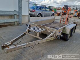 Indespension 2.7  Ton Plant Trailers For Auction: Leeds – 23rd, 24th, 25th, 26th October @ 08:00am