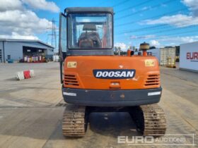 Doosan DH55-V Mini Excavators For Auction: Leeds – 23rd, 24th, 25th, 26th October @ 08:00am full