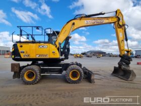 2019 JCB JS160W Wheeled Excavators For Auction: Leeds – 23rd, 24th, 25th, 26th October @ 08:00am full