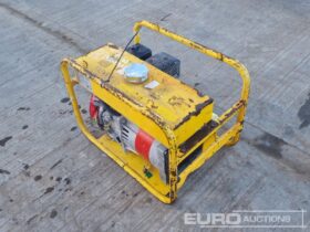 Harrington 3kVA Petrol Generator, Honda Engine Generators For Auction: Leeds – 23rd, 24th, 25th, 26th October @ 08:00am full